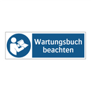 Wartungsbuch beachten
