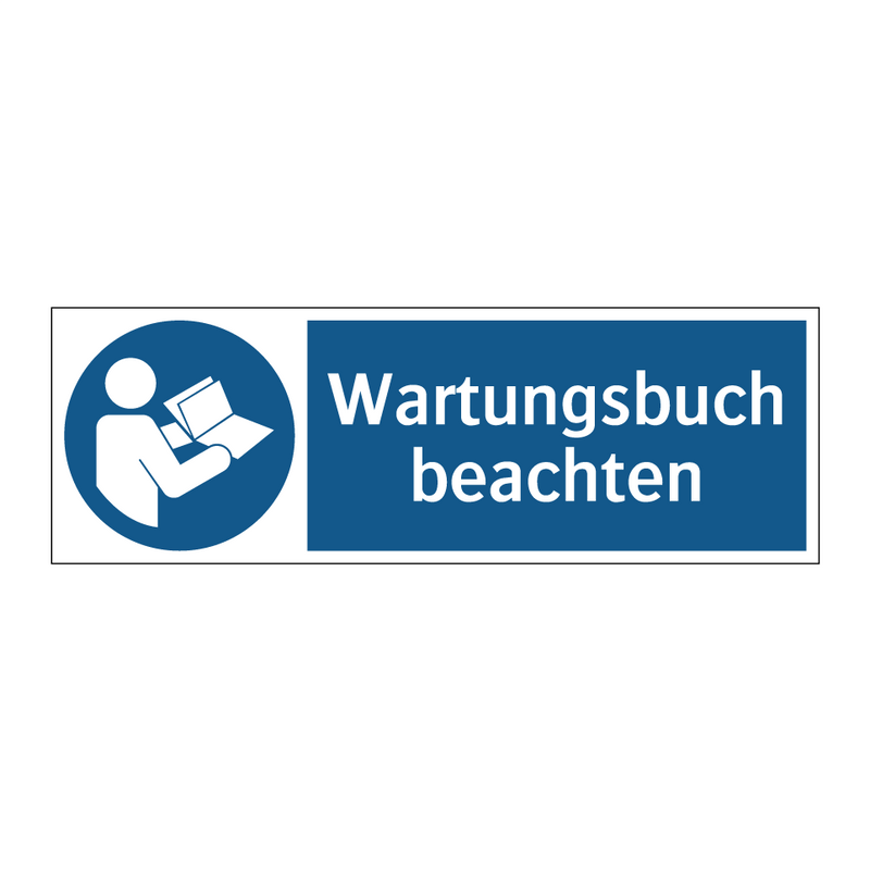 Wartungsbuch beachten