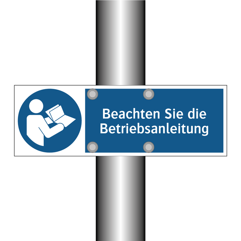 Beachten Sie die Betriebsanleitung