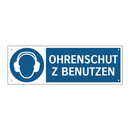 OHRENSCHUTZ BENUTZEN