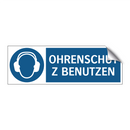 OHRENSCHUTZ BENUTZEN