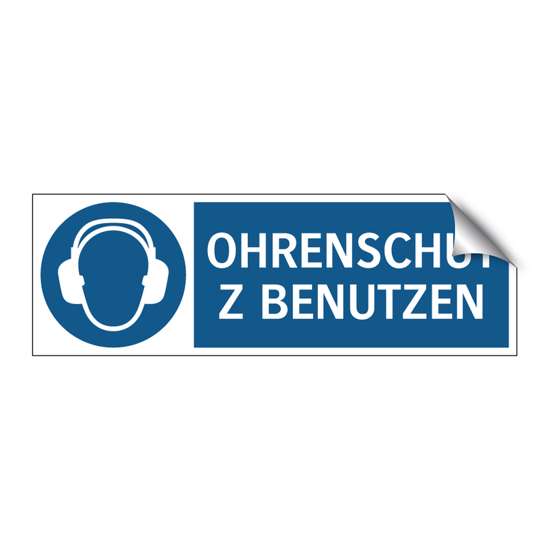OHRENSCHUTZ BENUTZEN