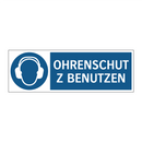 OHRENSCHUTZ BENUTZEN