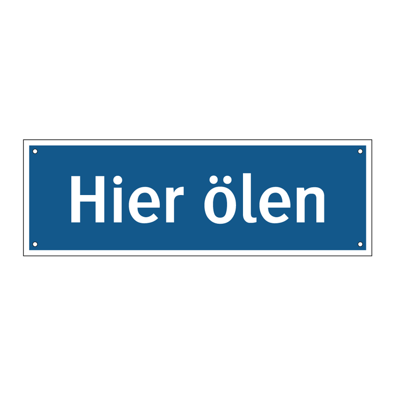 Hier ölen