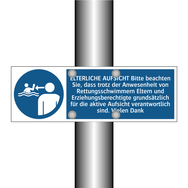 ELTERLICHE AUFSICHT Bitte beachten Sie, dass trotz der Anwesenheit von Rettungsschwimmern Eltern und Erziehungsberechtigte grundsätzlich für die aktive Aufsicht verantwortlich sind. Vielen Dank