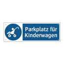 Parkplatz für Kinderwagen