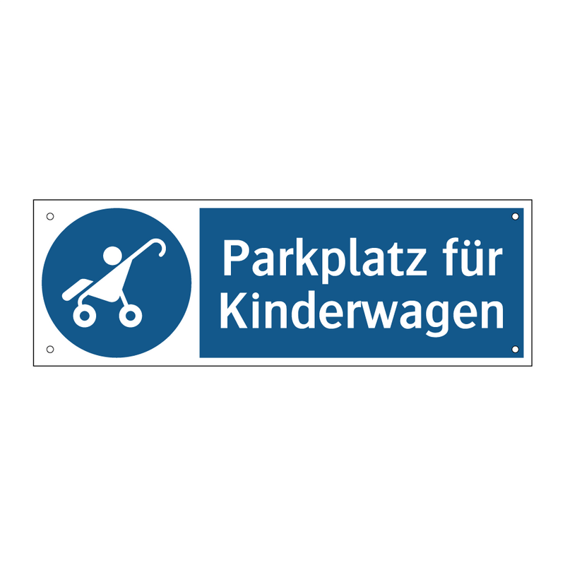 Parkplatz für Kinderwagen