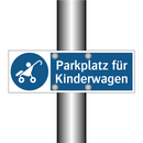 Parkplatz für Kinderwagen