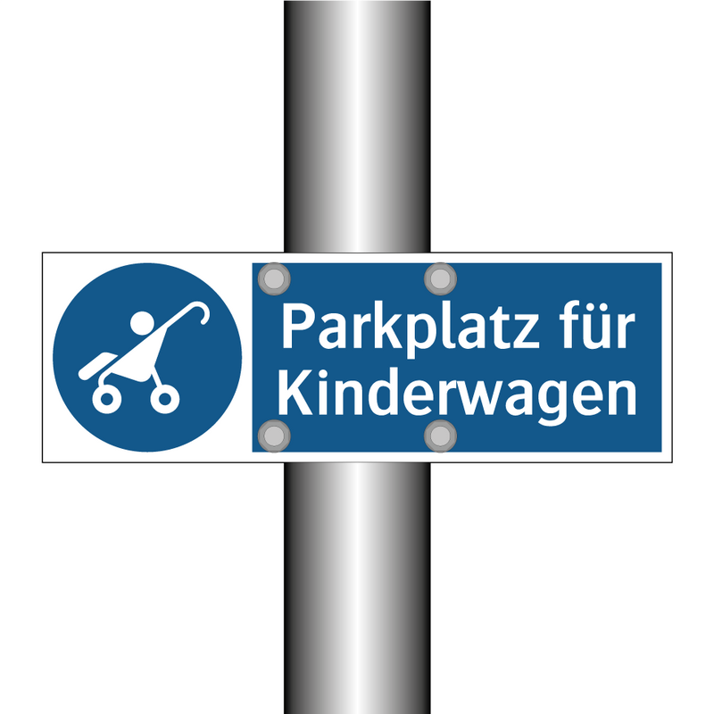 Parkplatz für Kinderwagen