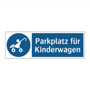 Parkplatz für Kinderwagen