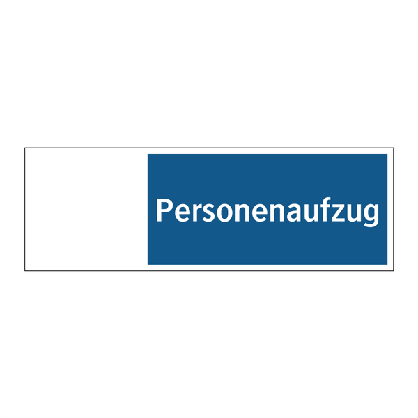 Personenaufzug