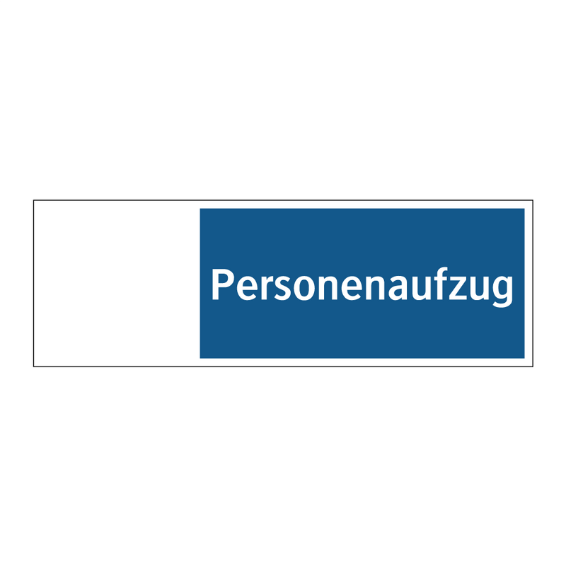 Personenaufzug
