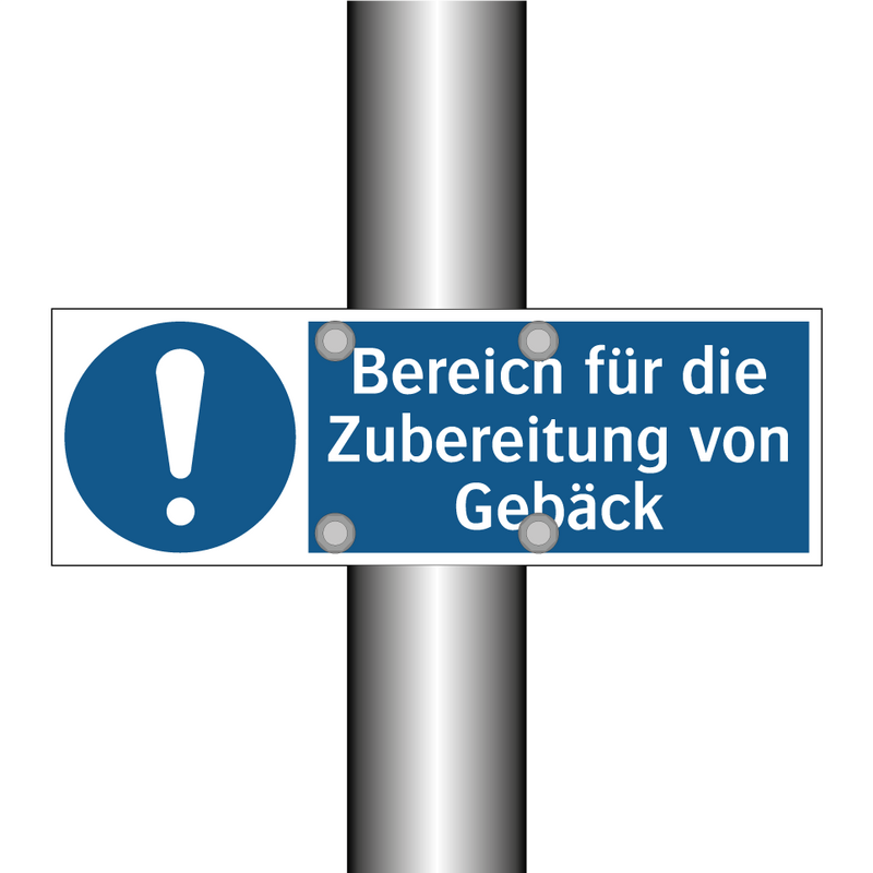 Bereich für die Zubereitung von Gebäck