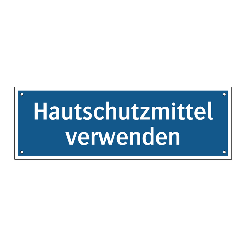 Hautschutzmittel verwenden