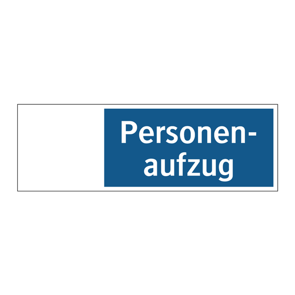 Personen- aufzug