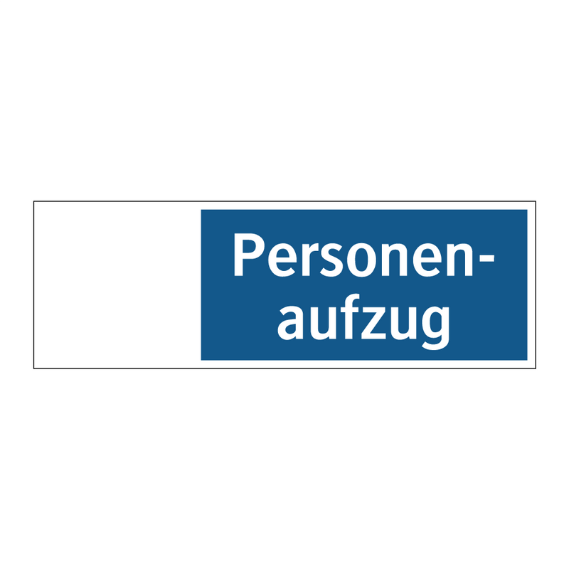 Personen- aufzug