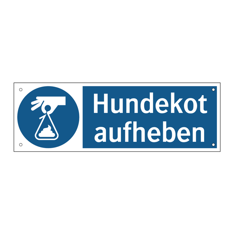 Hundekot aufheben