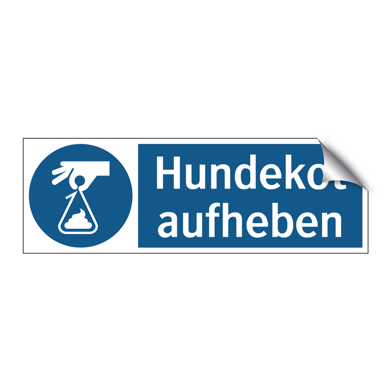 Hundekot aufheben