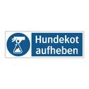 Hundekot aufheben