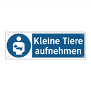 Kleine Tiere aufnehmen