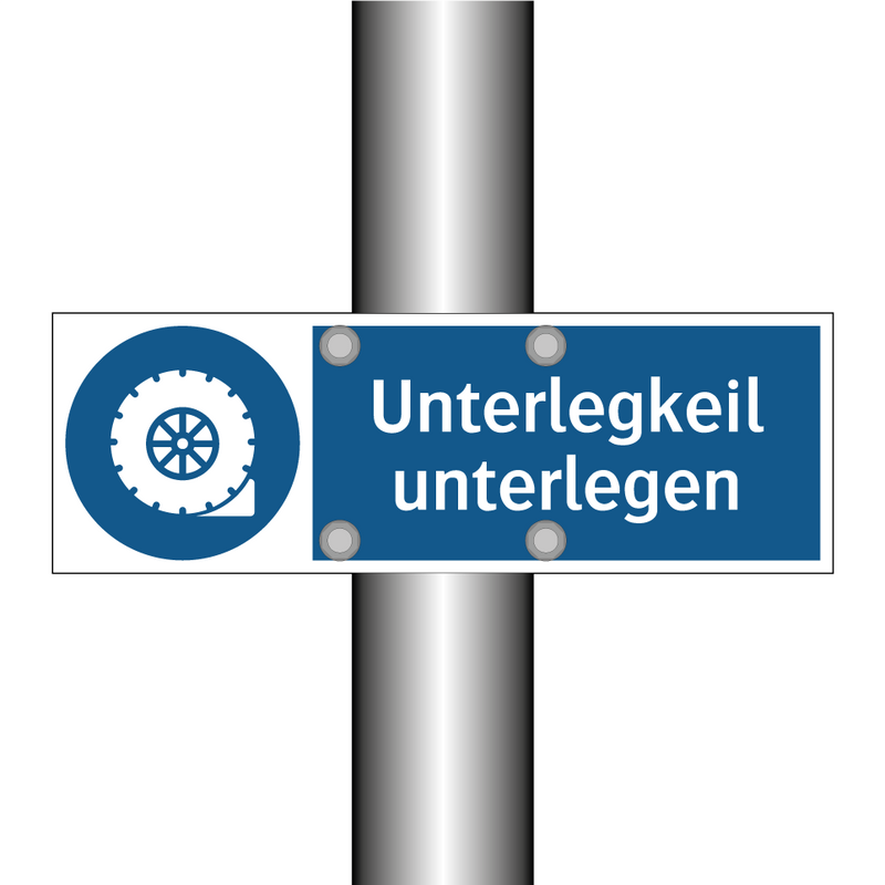 Unterlegkeil unterlegen