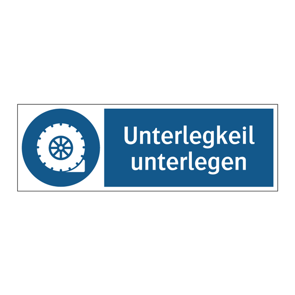 Unterlegkeil unterlegen