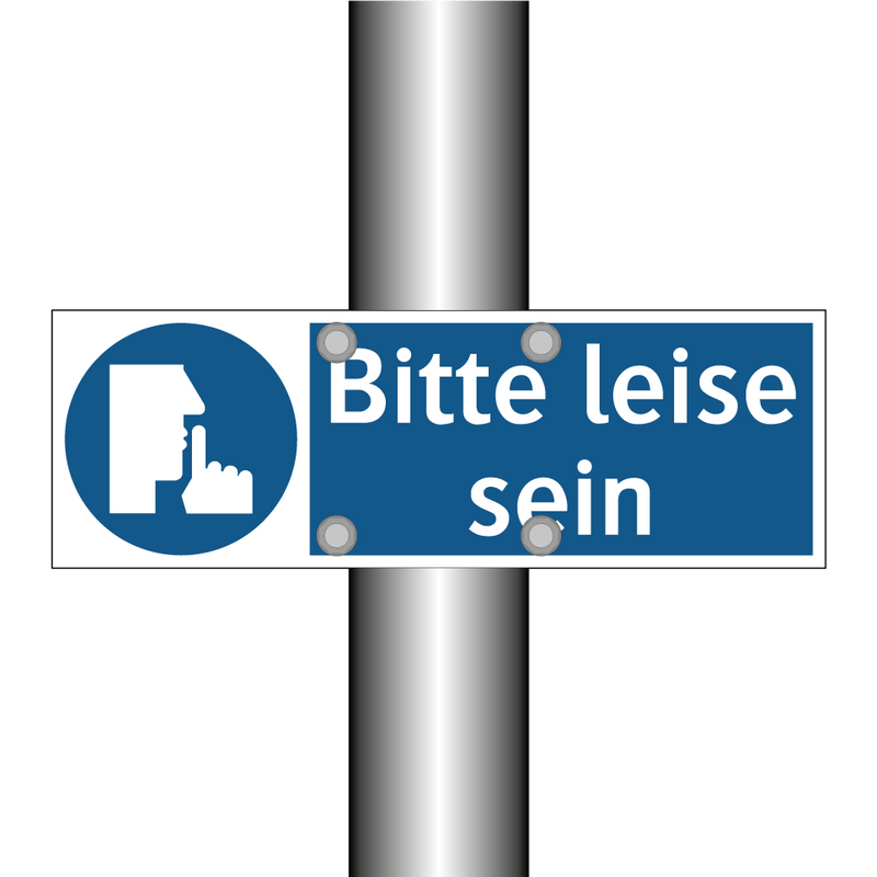Bitte leise sein