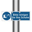 Bitte reinigen Sie Ihre Schuhe