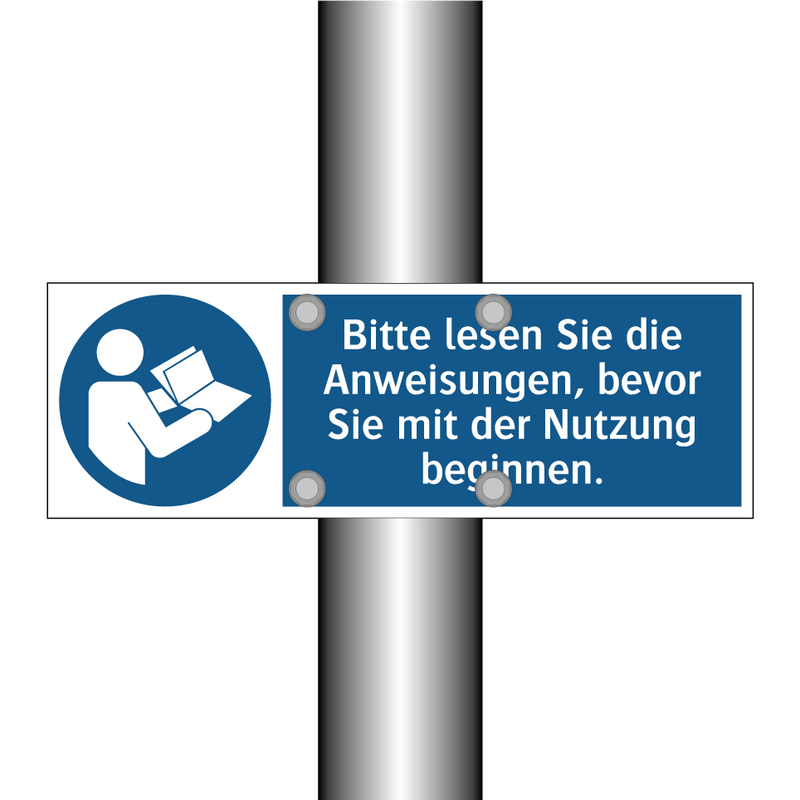 Bitte lesen Sie die Anweisungen, bevor Sie mit der Nutzung beginnen.