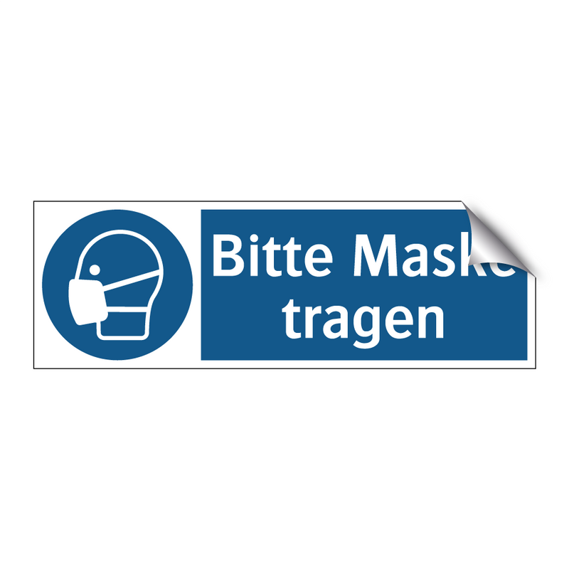 Bitte Maske tragen
