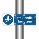 Bitte Handlauf benutzen
