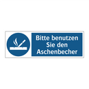 Bitte benutzen Sie den Aschenbecher