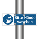 Bitte Hände waschen