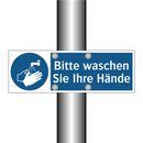 Bitte waschen Sie Ihre Hände