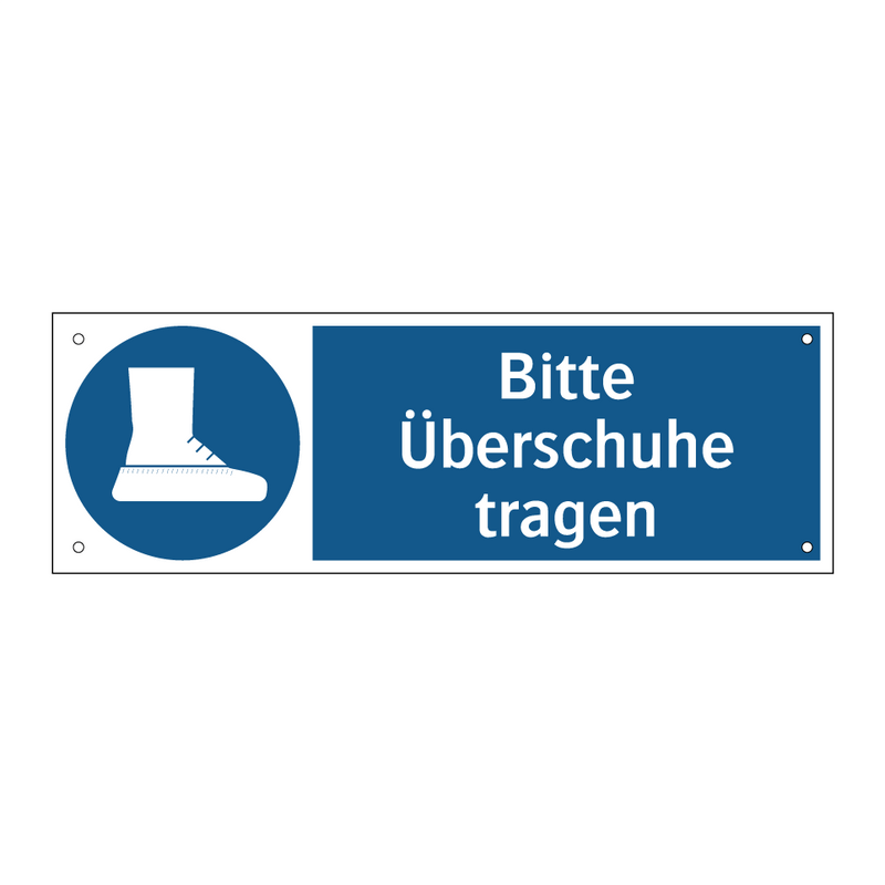 Bitte Überschuhe tragen