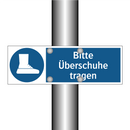 Bitte Überschuhe tragen