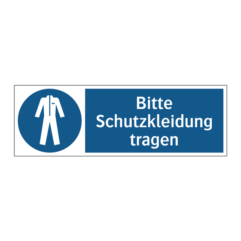 Bitte Schutzkleidung tragen