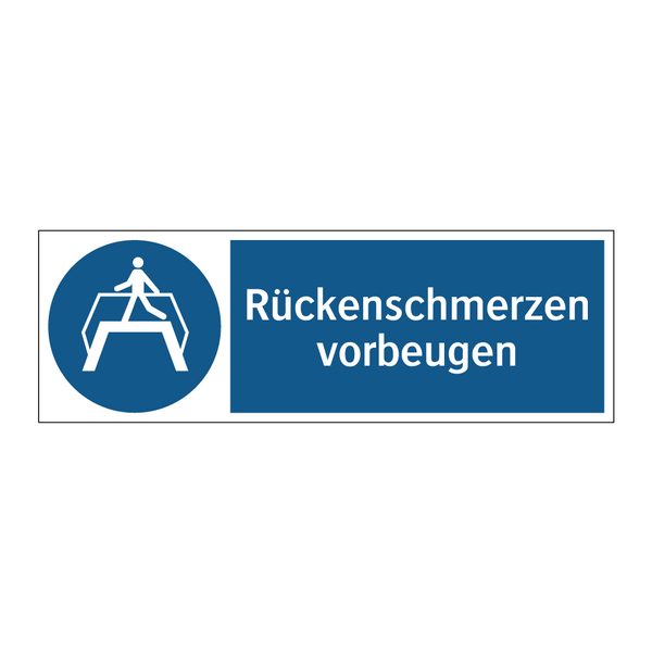 Rückenschmerzen vorbeugen