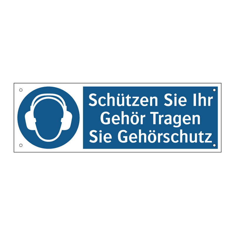 Schützen Sie Ihr Gehör Tragen Sie Gehörschutz