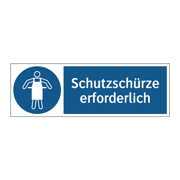 Schutzschürze erforderlich