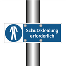Schutzkleidung erforderlich