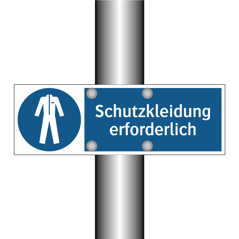 Schutzkleidung erforderlich