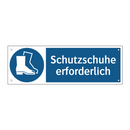 Schutzschuhe erforderlich