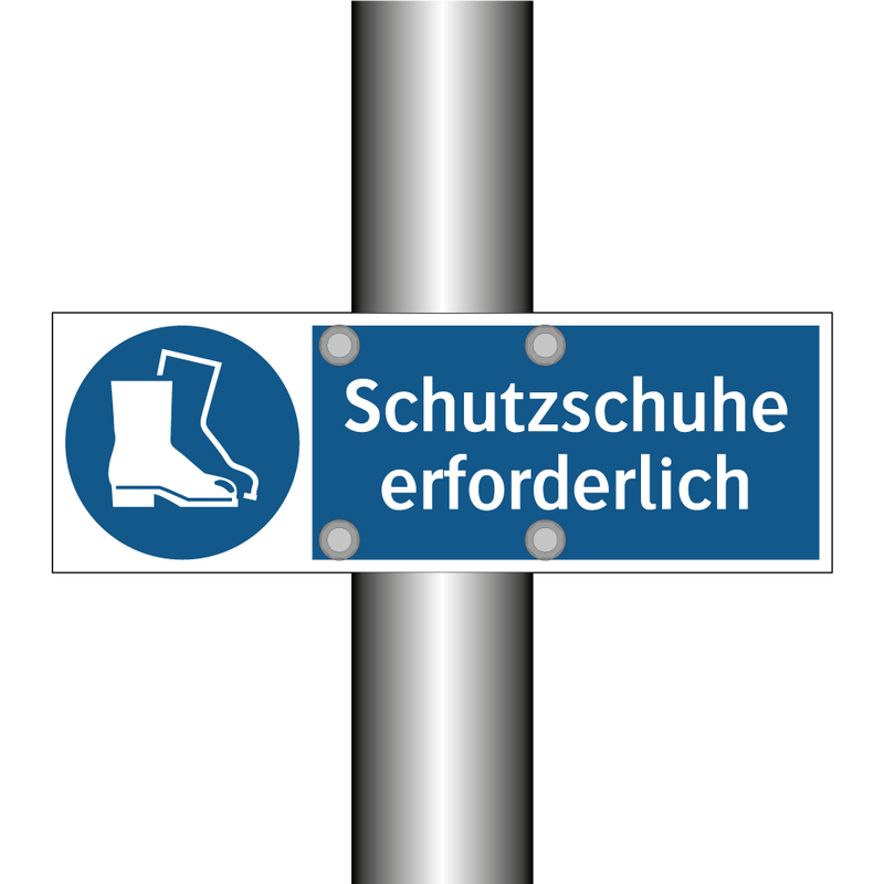 Schutzschuhe erforderlich