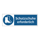 Schutzschuhe erforderlich