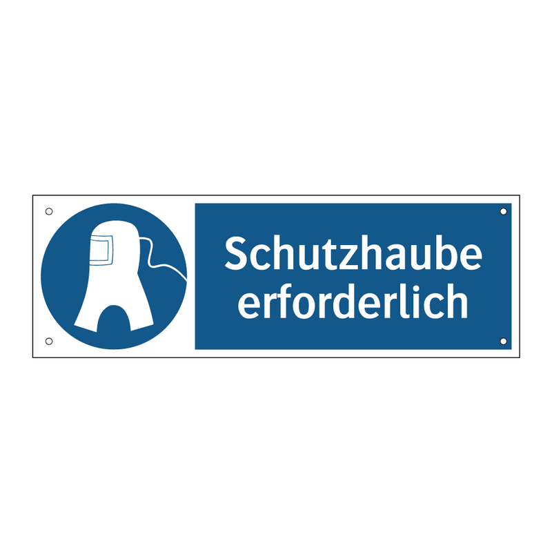 Schutzhaube erforderlich