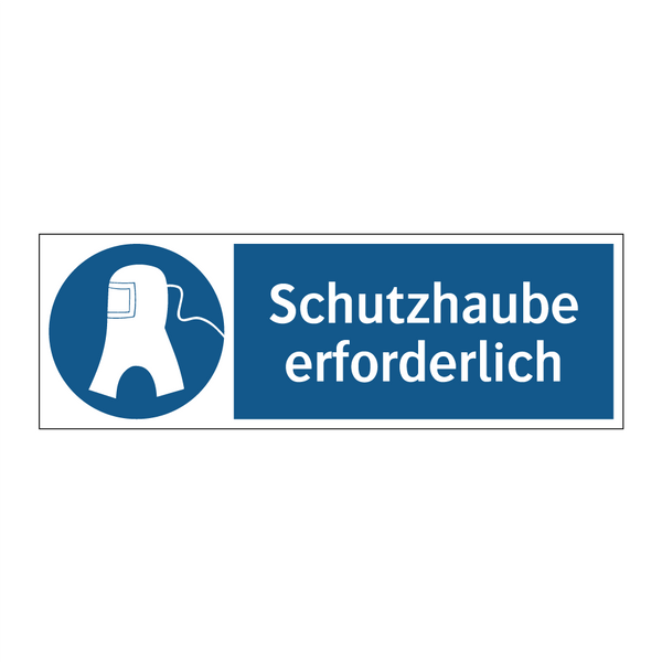 Schutzhaube erforderlich