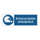 Schutzscheibe erforderlich