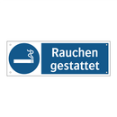 Rauchen gestattet