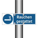 Rauchen gestattet